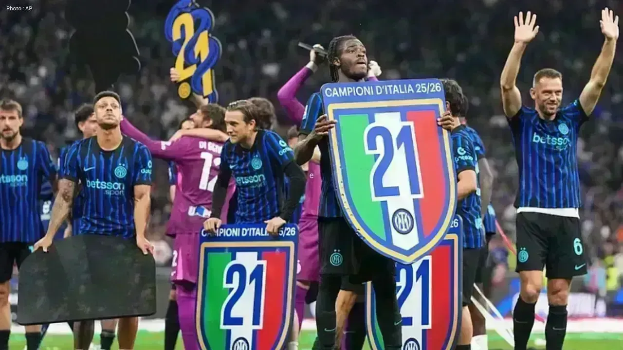 Inter Milan Triumphs 2-0 Over Parma to Claim 21st Serie A Title