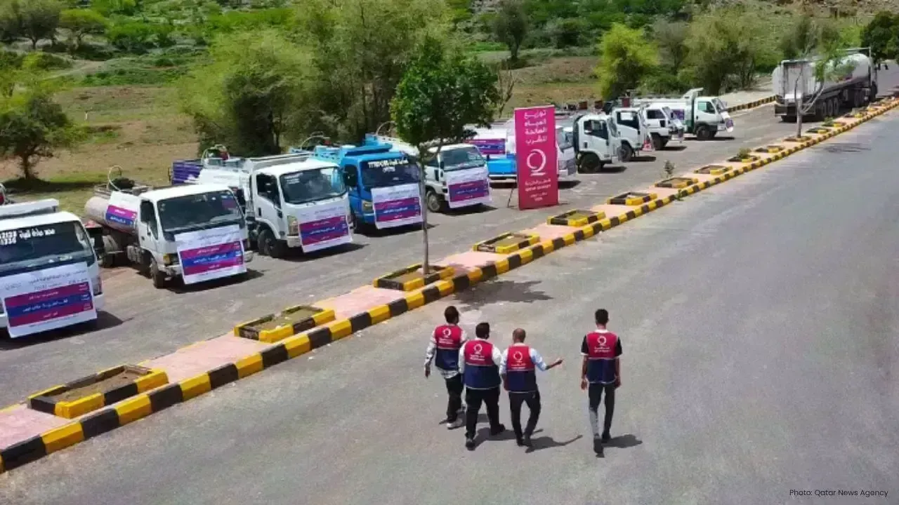 Emergency Water Initiative for Taiz Residents by Qatar Charity
