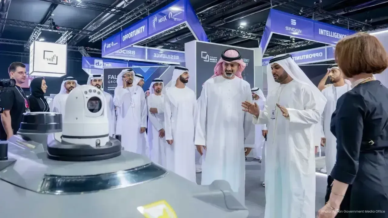 Sheikh Ammar Bin Humaid Al Nuaimi Explores 'Make in the Emirates'