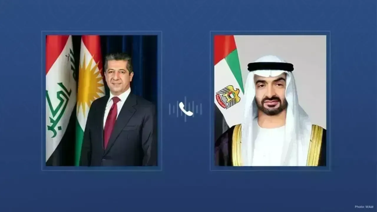 UAE President Engages with Kurdistan PM on Iran's Aggression