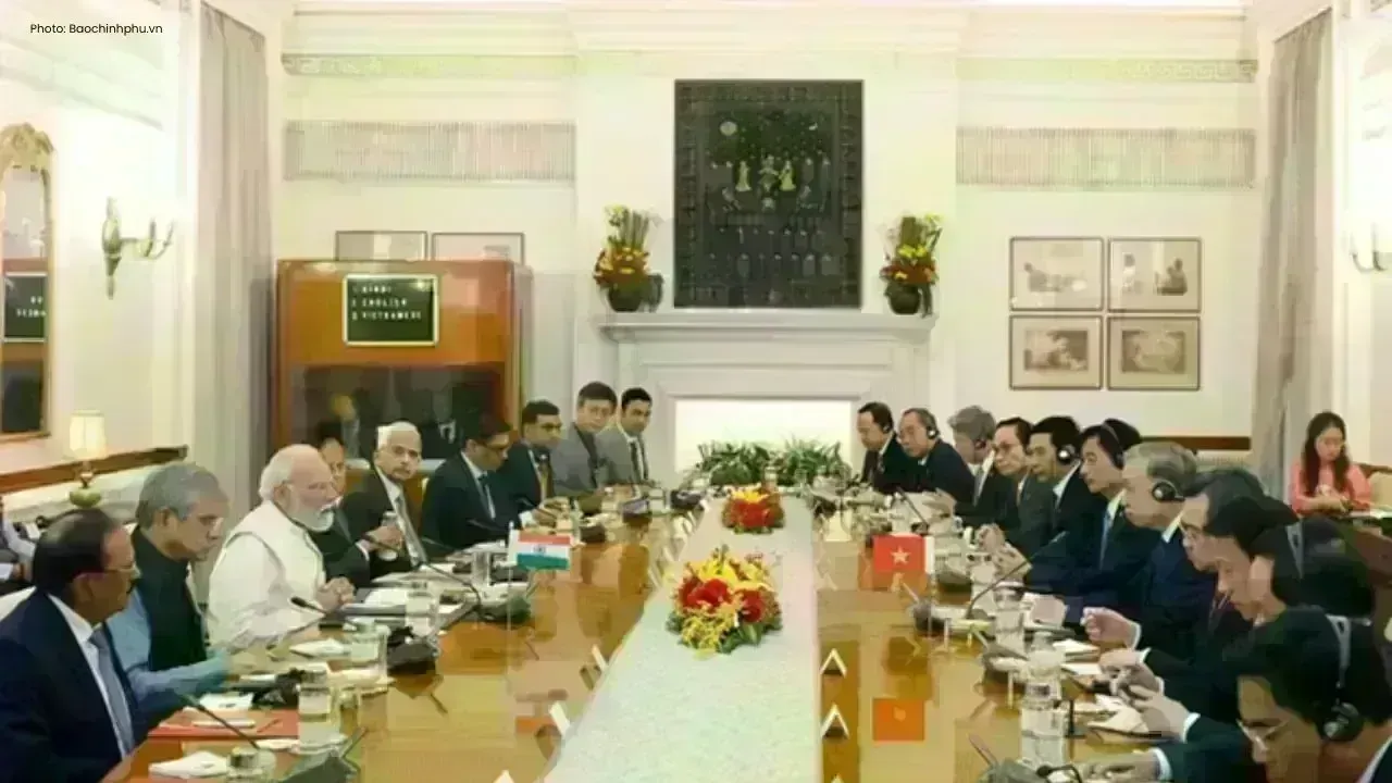 Vietnam and India's Strategic Partnership Discussed in Key Talks