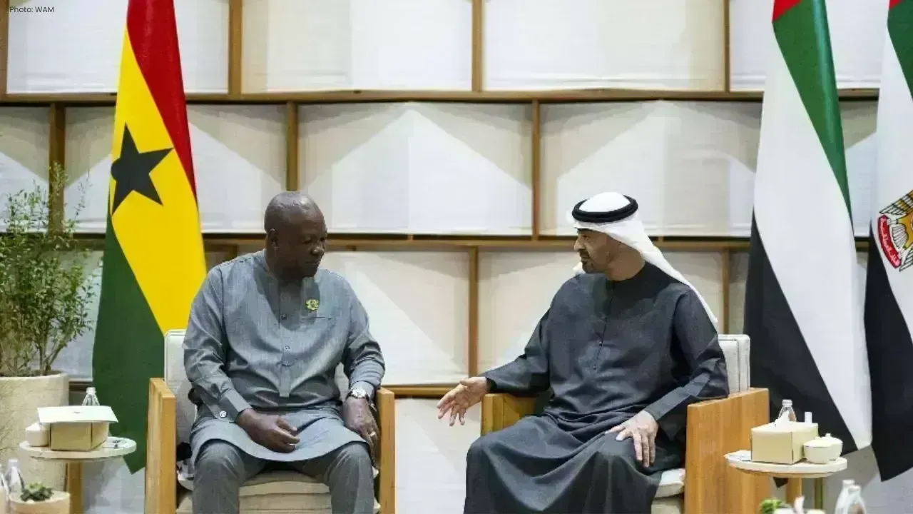 Leaders from UAE and Ghana Focus on Trade, AI, and Investment Opportunities