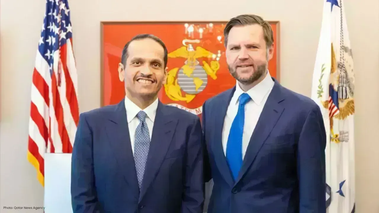 Qatar PM, US Vice President Discuss Regional Peace Efforts