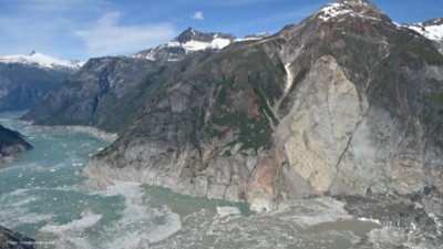 Historic Tsunami Triggered by Alaskan Landslide Captured by Satellites