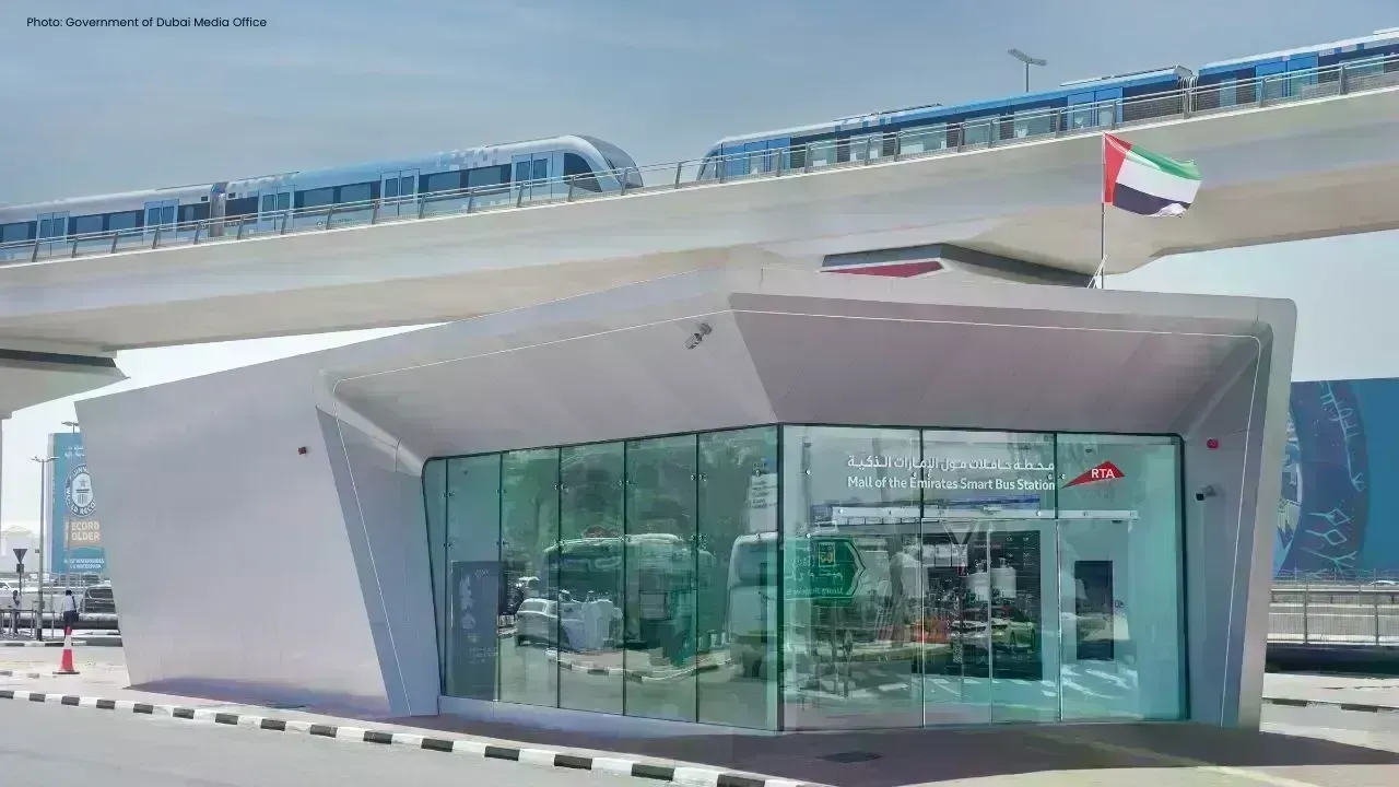 Dubai's Pioneering Smart Bus Station Unveiled