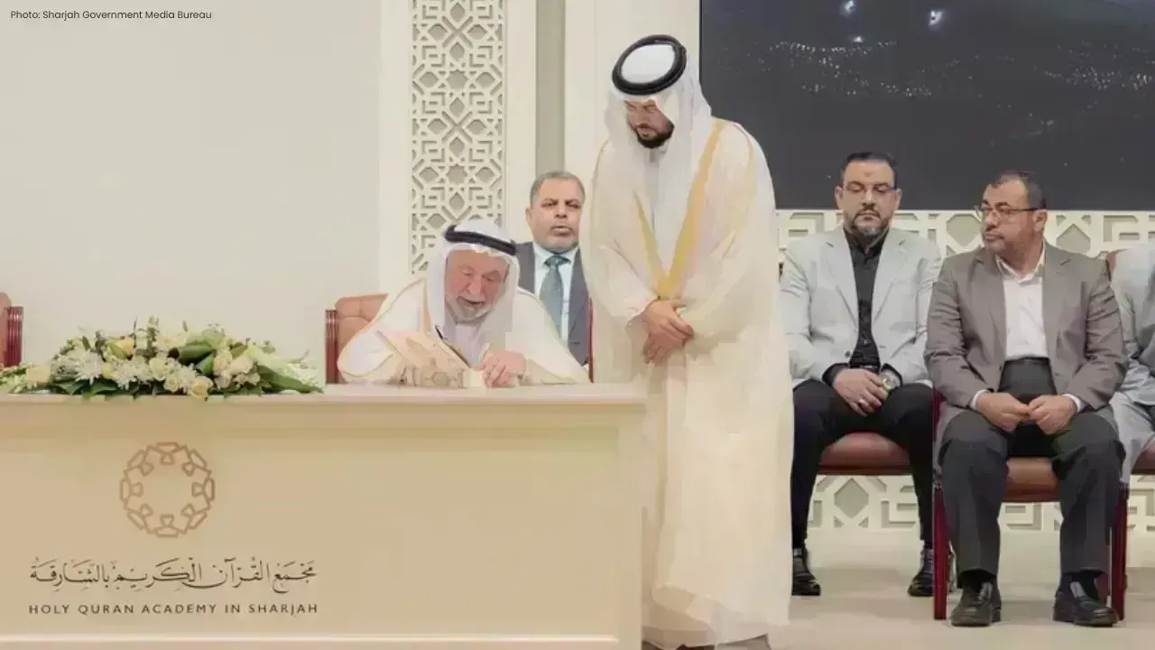 Sharjah Ruler Unveils Groundbreaking Quran Encyclopedias, Honors 311 Graduates