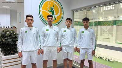 Turkmenistan's U16 Tennis Team Set for Davis Cup Challenge