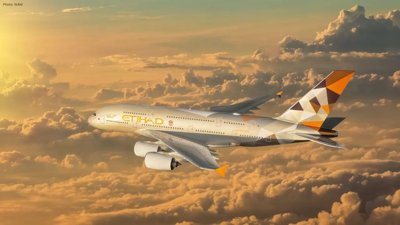 Etihad Airways Enhances Paris Service with Double Daily A380 Flights