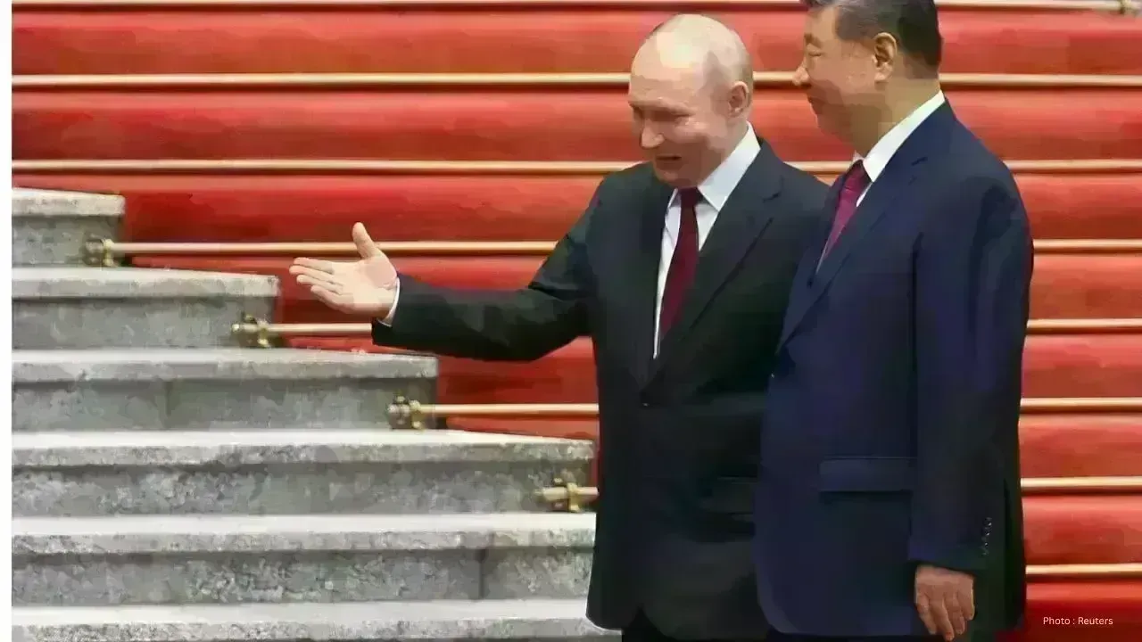 Putin's Strategic Visit to Beijing with Russian Leadership