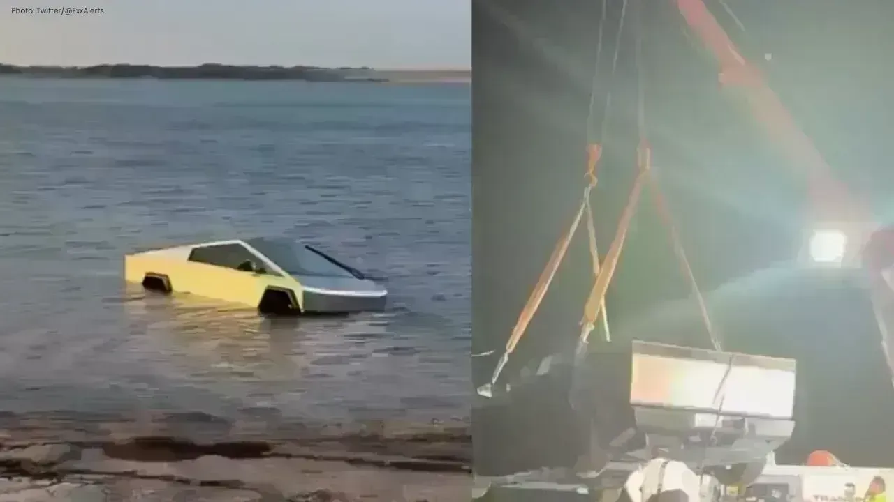 Texas Man Detained After Cybertruck Test Ends in Grapevine Lake Incident