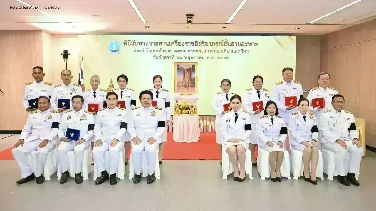 Royal Recognition for Thailand's Tourism Officials