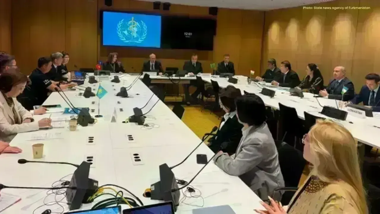 Turkmenistan Engages with WHO at Global Health Assembly