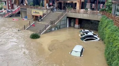 Intensifying Rescue Efforts in China as Severe Rain Triggers Flooding