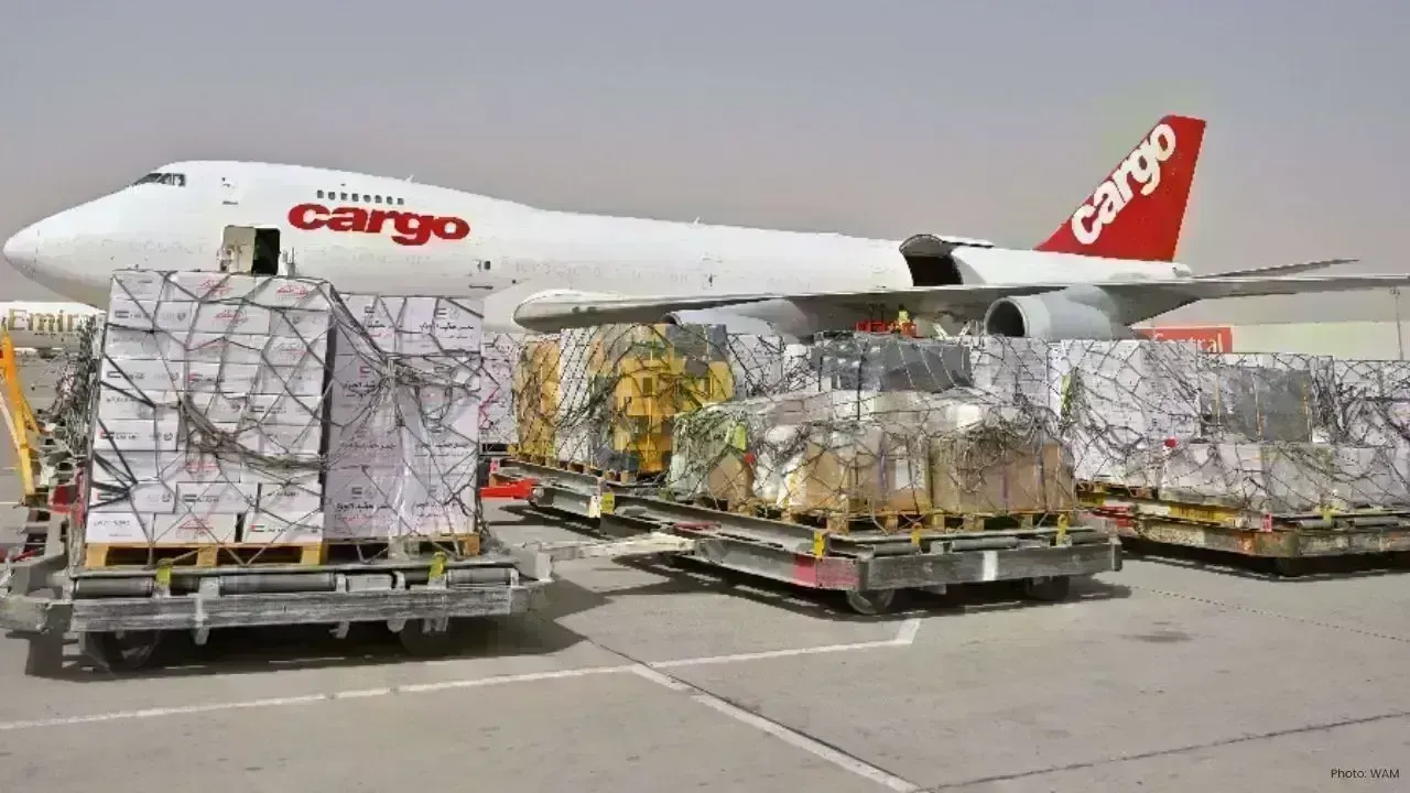 UAE Dispatches 100 Tonnes of Emergency Supplies to Gaza Before Eid