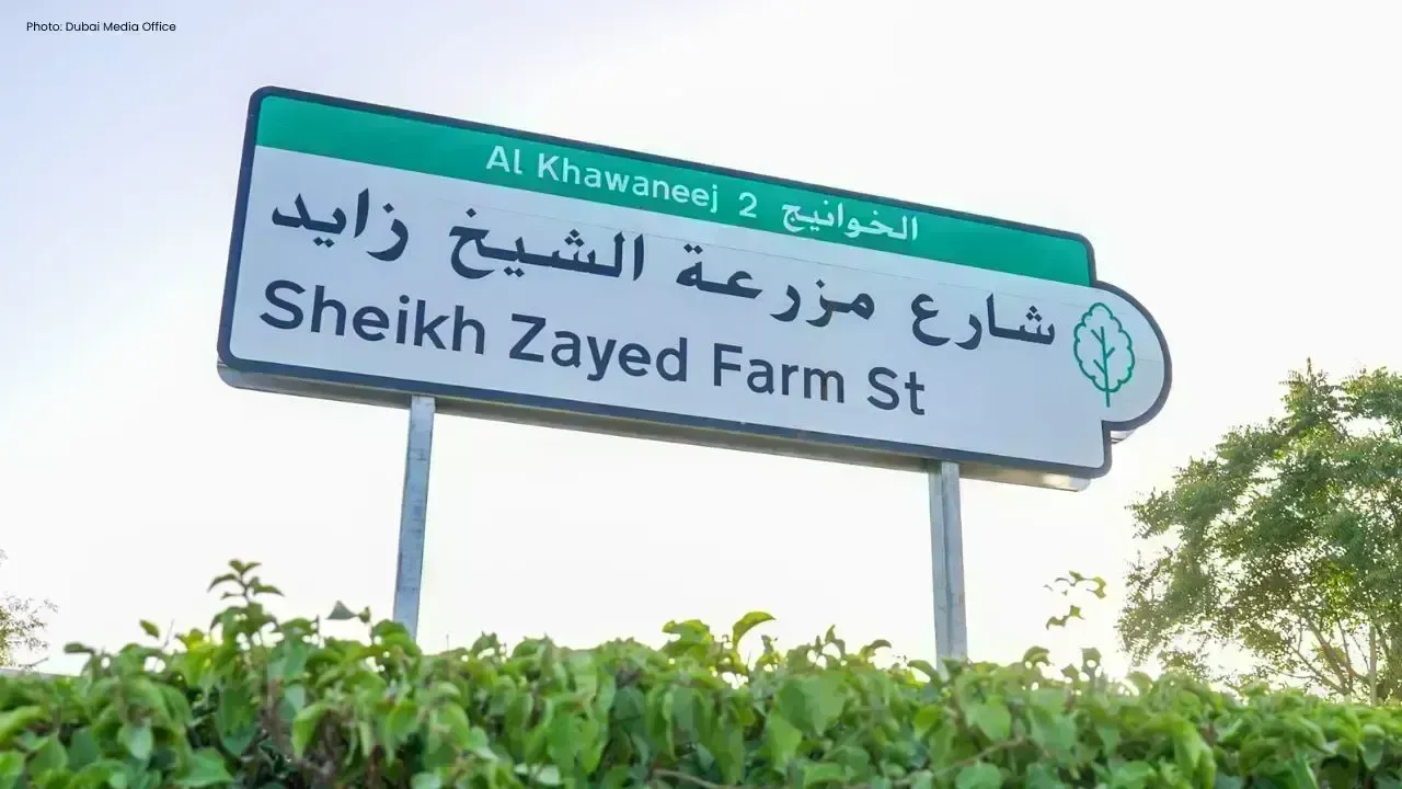 Al Faghi Street Transformed into Sheikh Zayed Farm Street