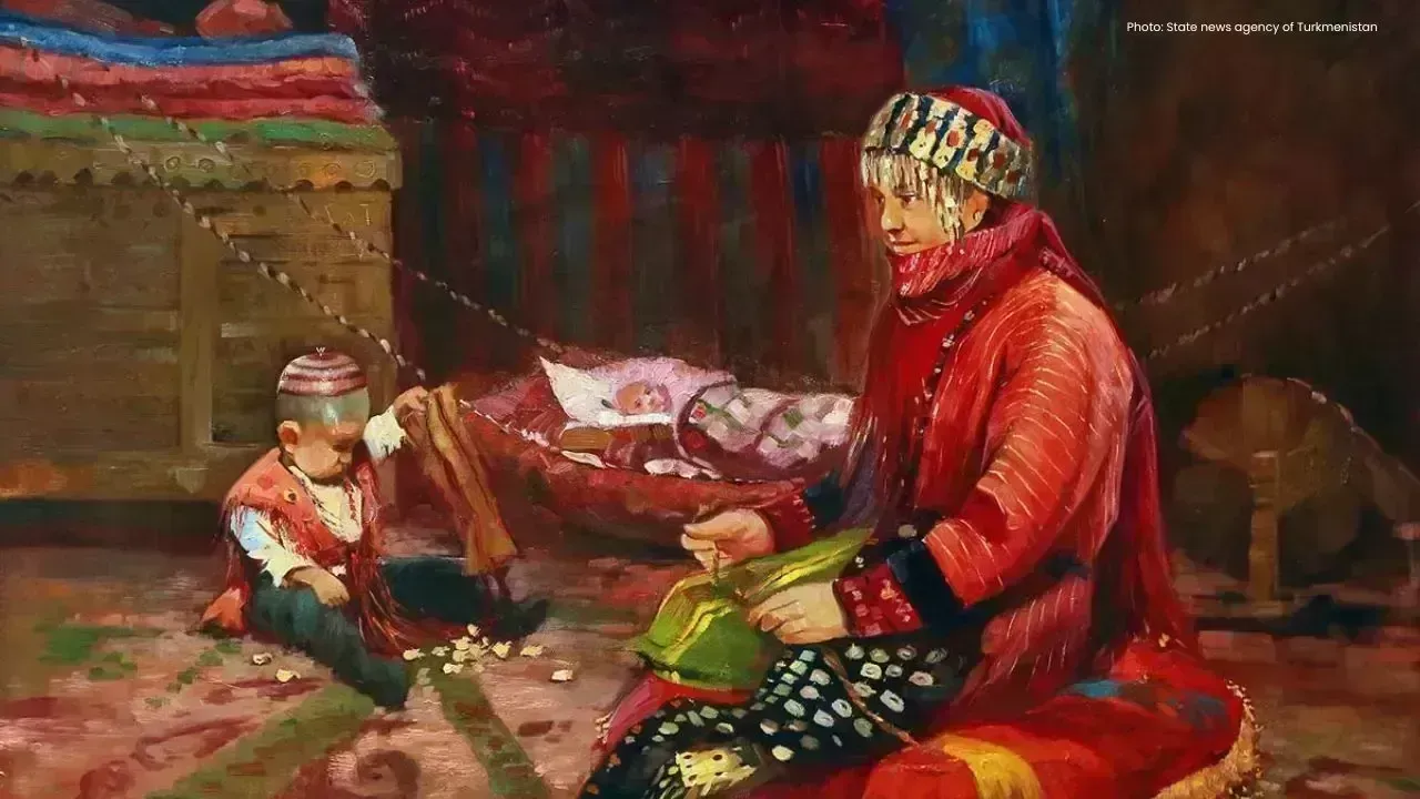 Emerging Talents Shine at Turkmen Academy Art Exhibition