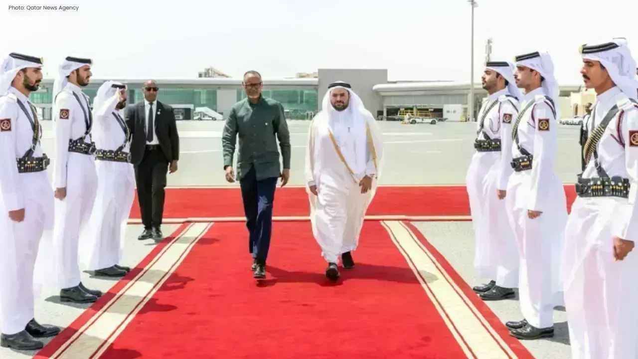 Rwanda's President Paul Kagame Wraps Up Visit to Doha