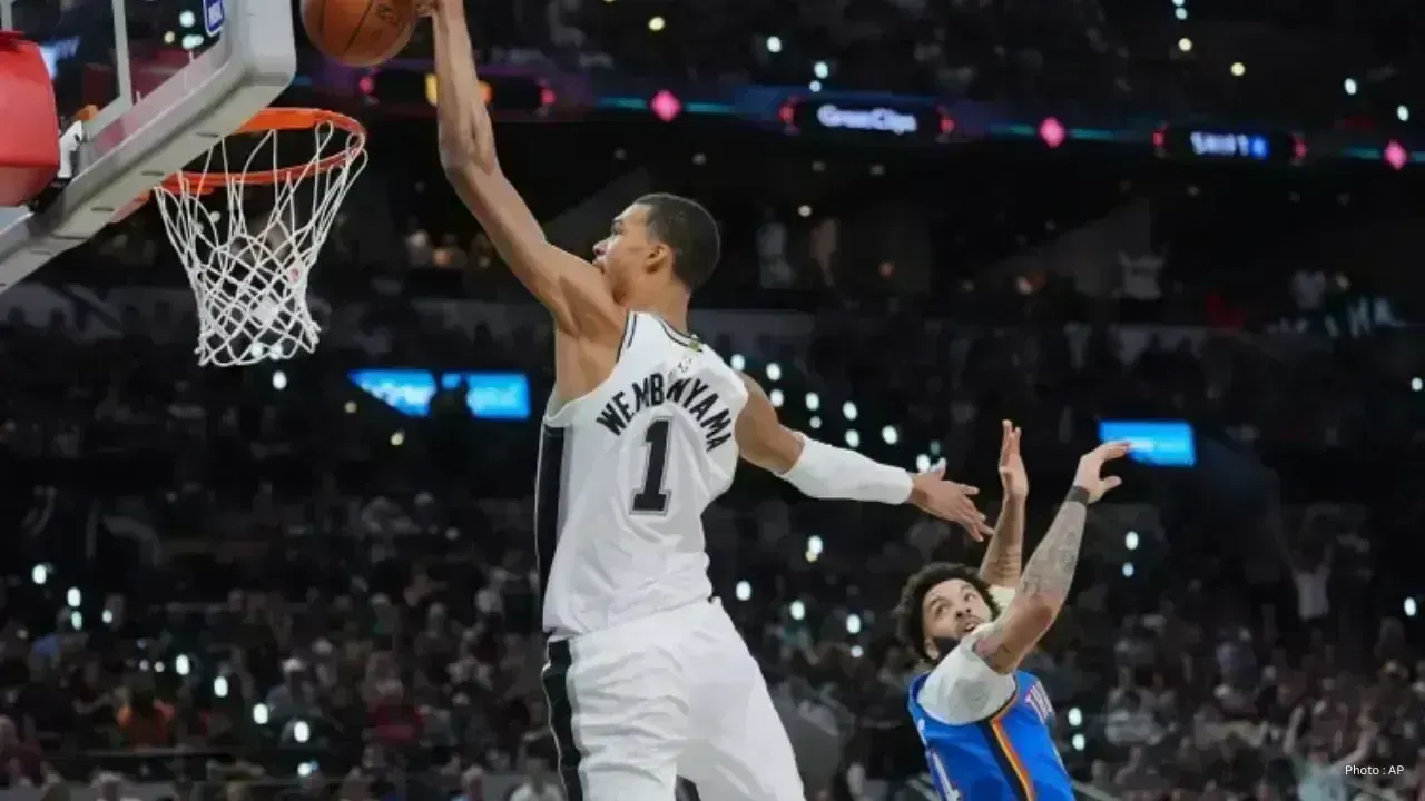 Wembanyama Shines as Spurs Equal Series Against Thunder