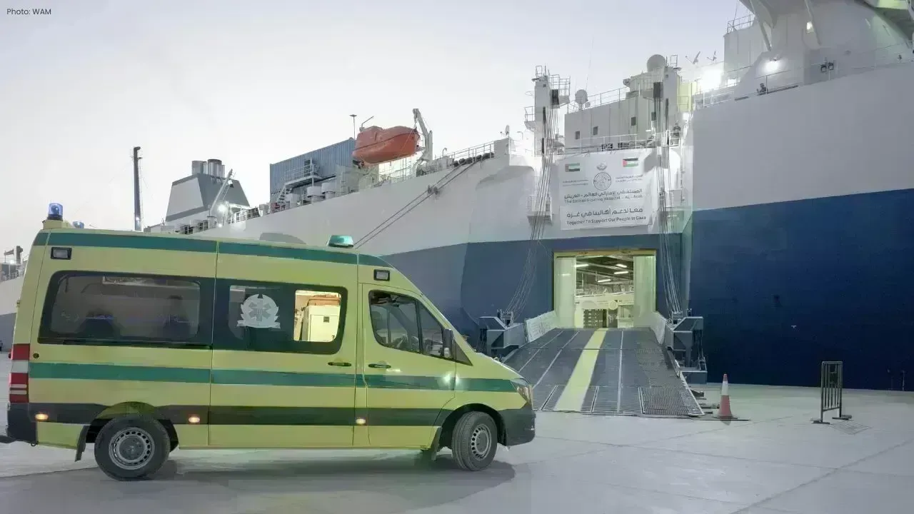 UAE Floating Hospital Bolsters Gaza Patient Care via Rafah