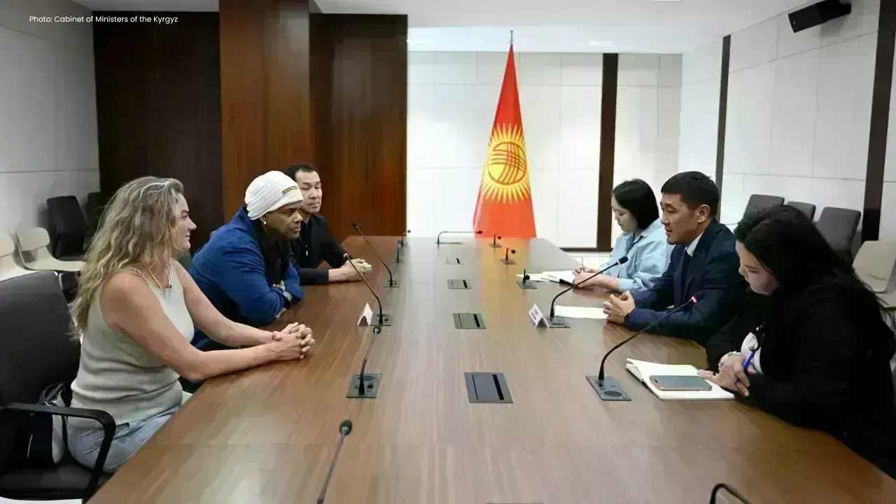 Enigma Singer's Visit to Kyrgyzstan Boosts Cultural Ties