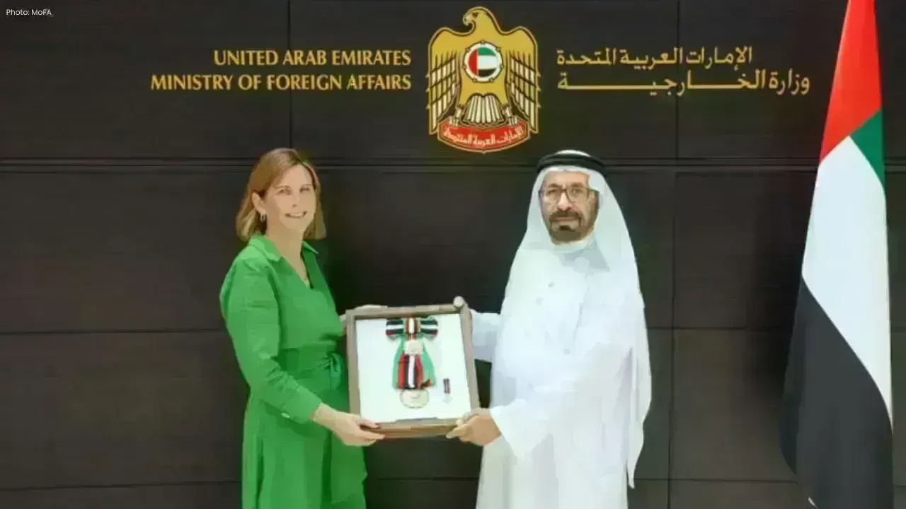 UAE Recognizes Irish Ambassador with Order of Zayed II