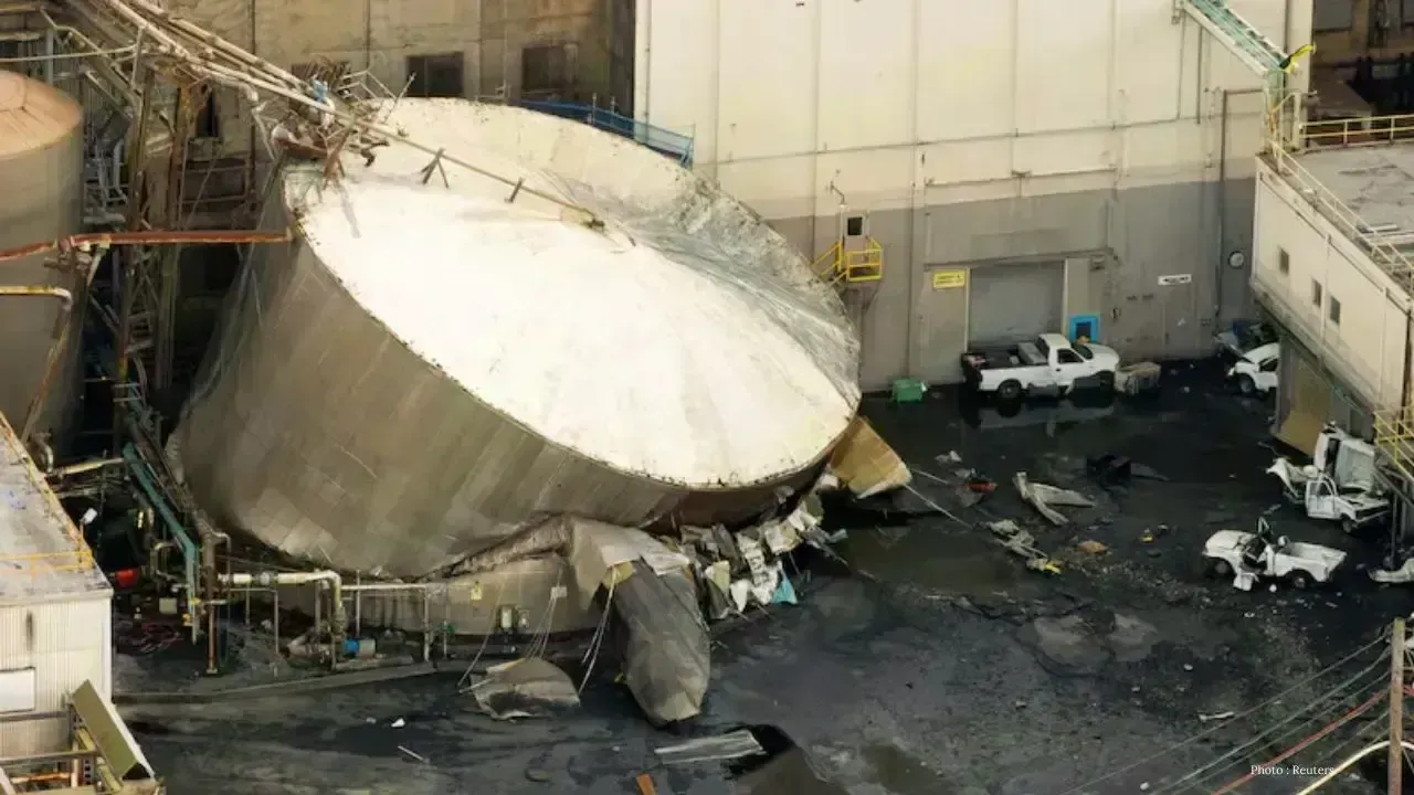 Second Casualty Reported Following Chemical Tank Explosion at U.S. Paper Mill