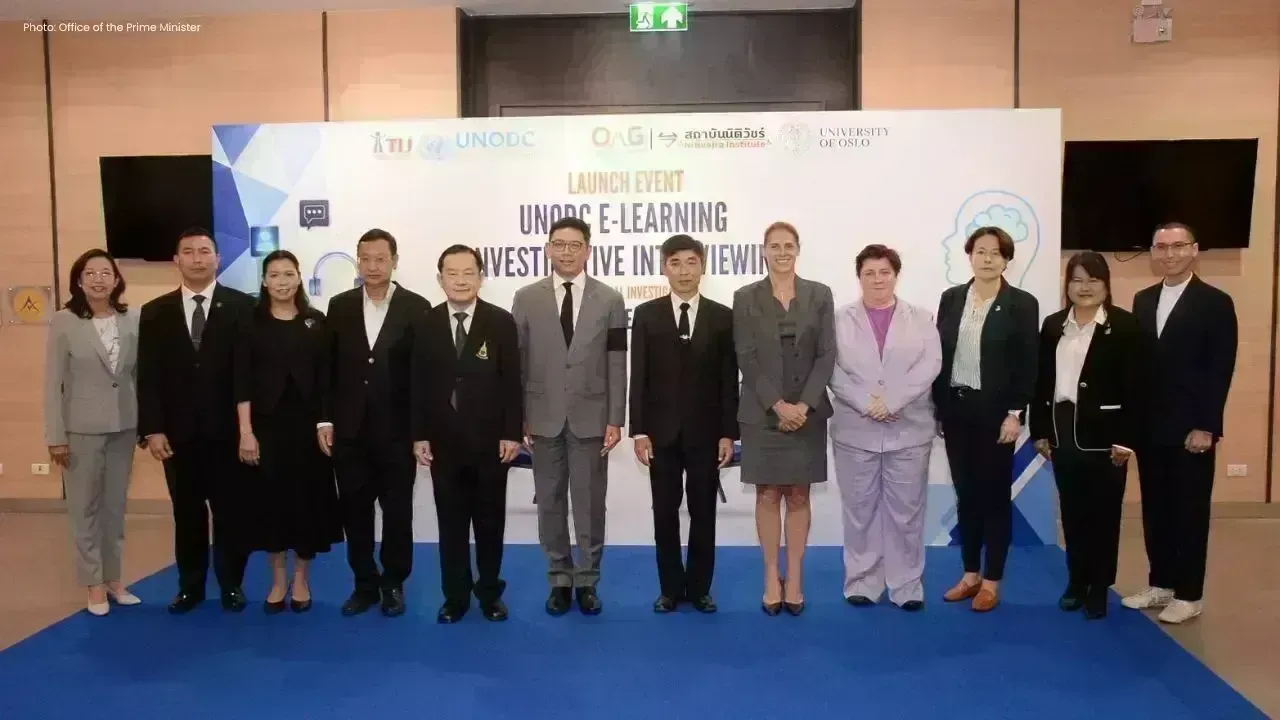 Thailand Unveils E-Learning Platform for Crime Investigation Training