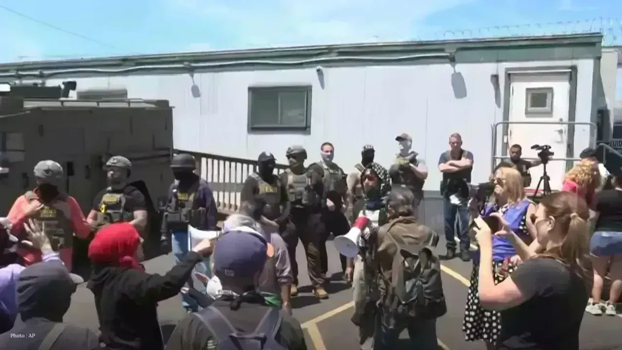 Tear Gas Deployed Amid Protests at New Jersey ICE Facility