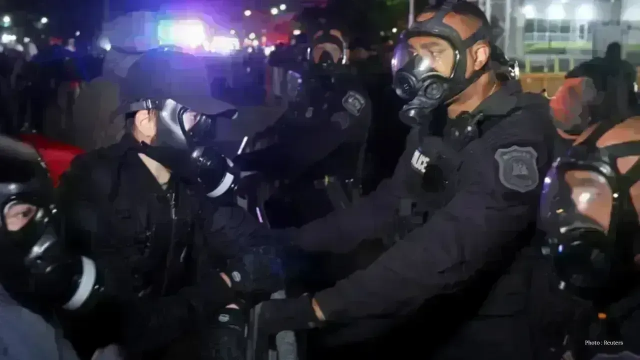 Curfew Enforced at Newark's Delaney Hall Amid Protests