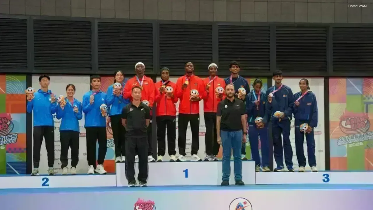 UAE Athletic Squad Achieves Fourth Place at Asian U20 Championship