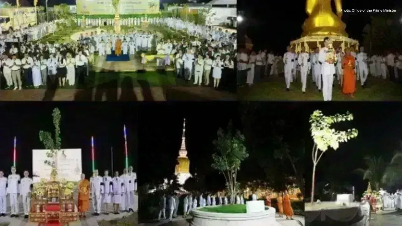 Thailand Celebrates Visakha Bucha With Royal Bodhi Tree Offerings