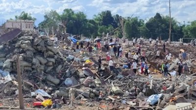 Tragic Building Explosion Claims Over 45 Lives in Myanmar