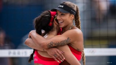 Canadian Beach Volleyball Team Wins Gold at World Tour Event