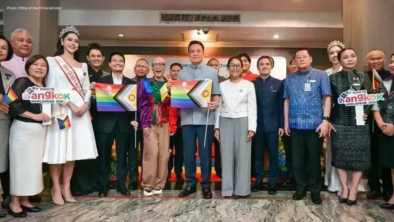 Thailand’s PM Anutin Supports WorldPride 2030 Initiative