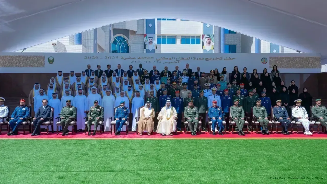 Sheikh Hamdan Celebrates National Defence College Graduation