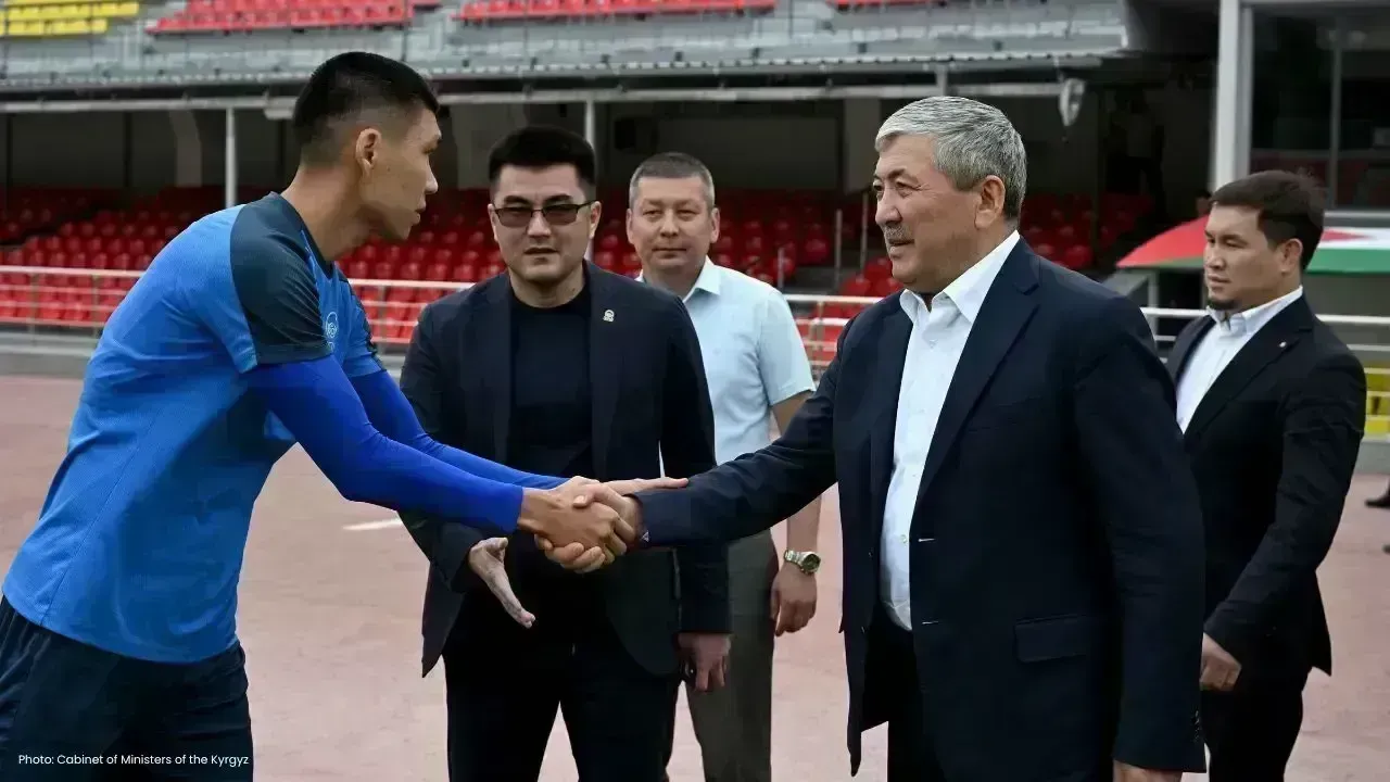 Support for Kyrgyz Team Boosted by Kasymaliev Before Palestine Matches