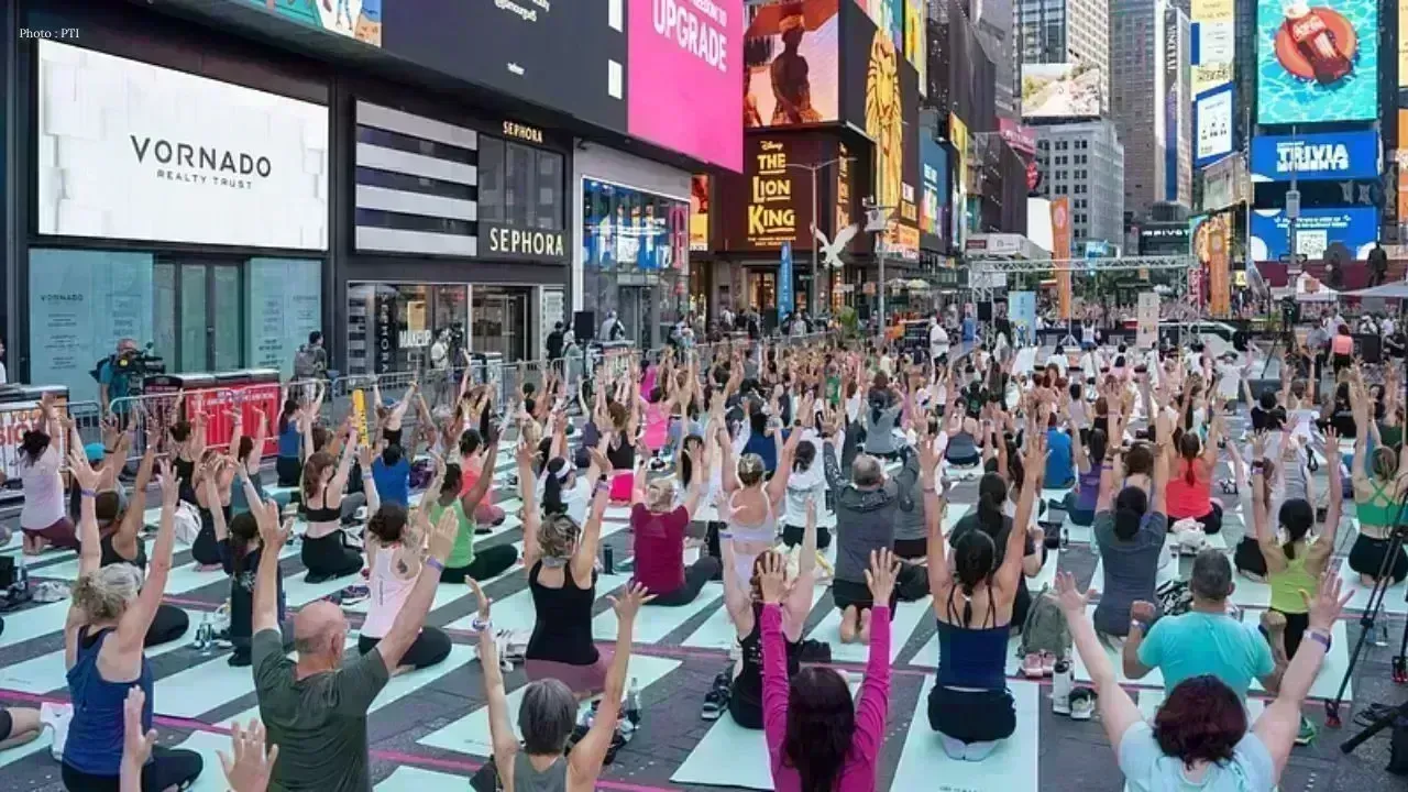 Baba Ramdev to Guide Yoga Day Celebrations in Times Square