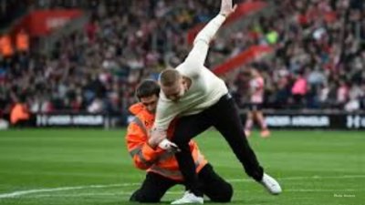 Pitch Invader Removed During Ohio Friendly Match