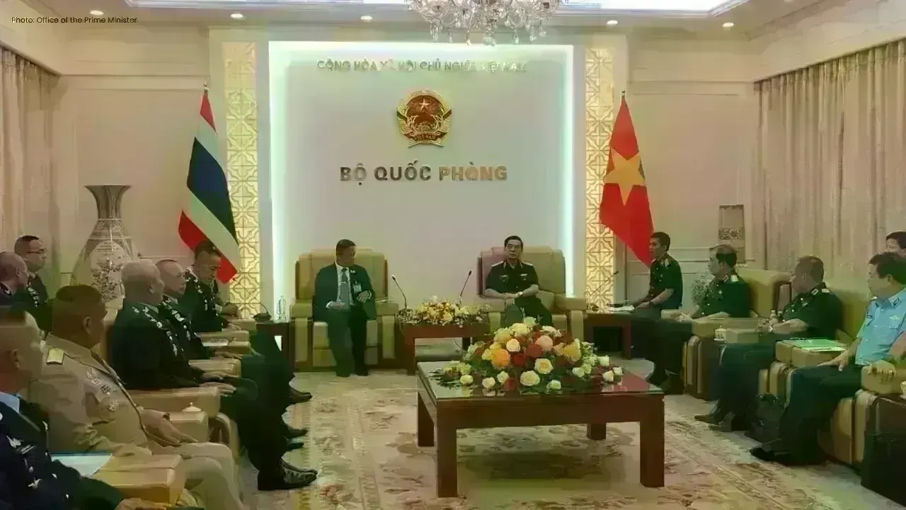 Strengthening Defence Cooperation: Thailand and Vietnam's Commitment to Regional Peace