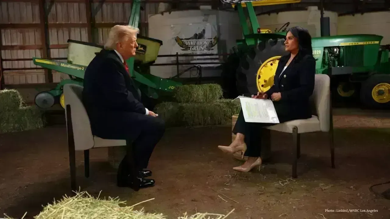 Trump Abruptly Leaves NBC Interview Amid Tense Confrontation