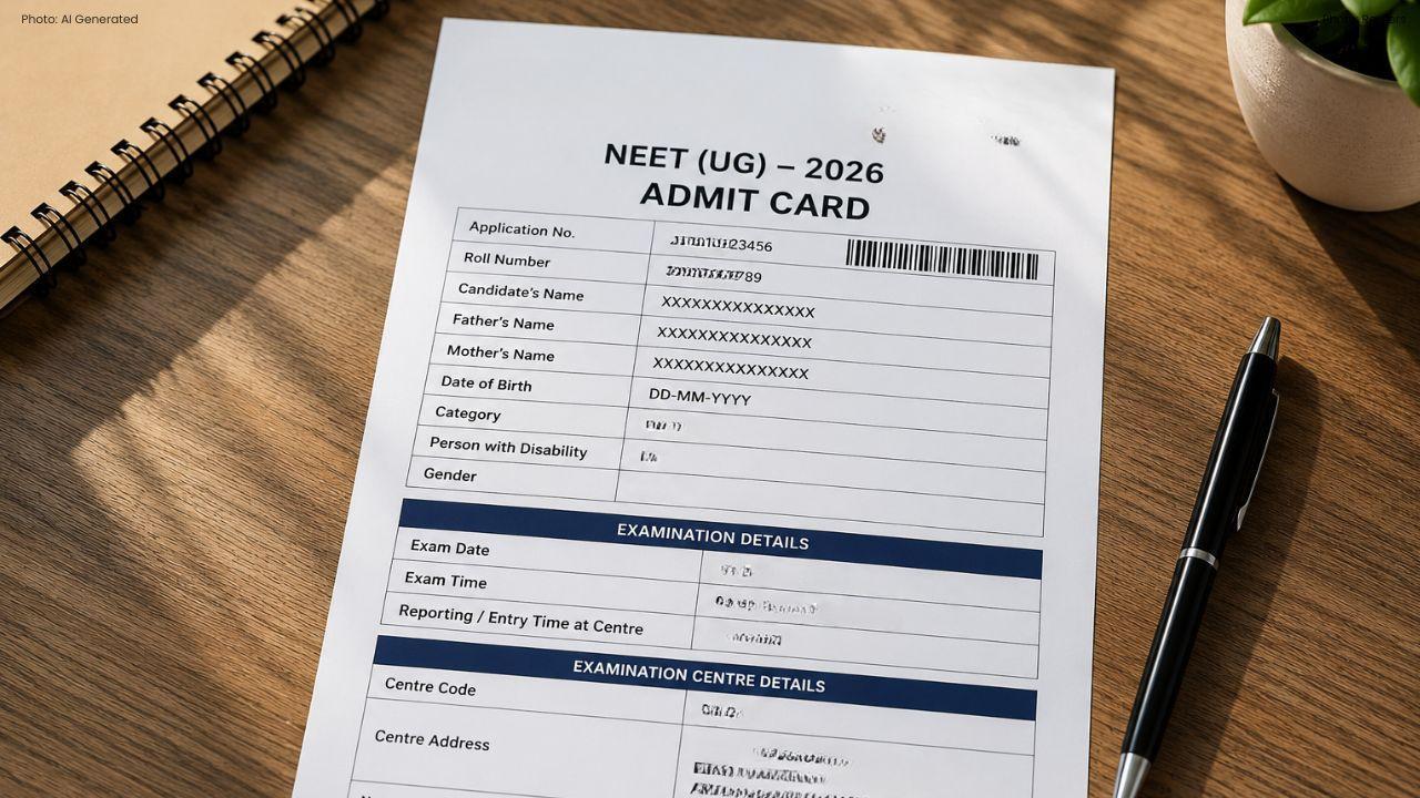 NEET Re-UG 2026 Admit Card Error Sends Nagpur Student to Abu Dhabi