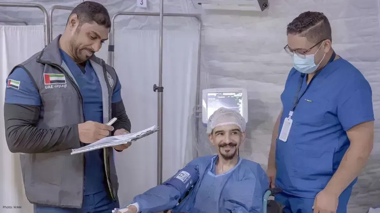 UAE Floating Hospital Successfully Completes Four Surgeries for Gaza Patients