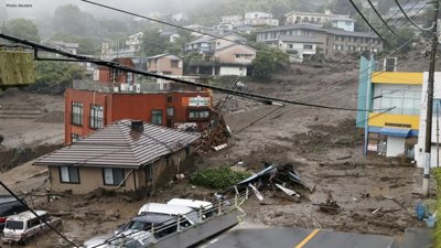 Japan Hit by Typhoon Mekkhala and Tropical Storm Higos: Flooding and Landslides