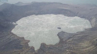 Taal Volcano Erupts, Launching Ash 1,476 Feet Into the Air