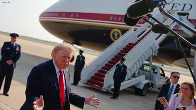 Trump Debuts Qatar-Gifted Air Force One With Luxury Interior