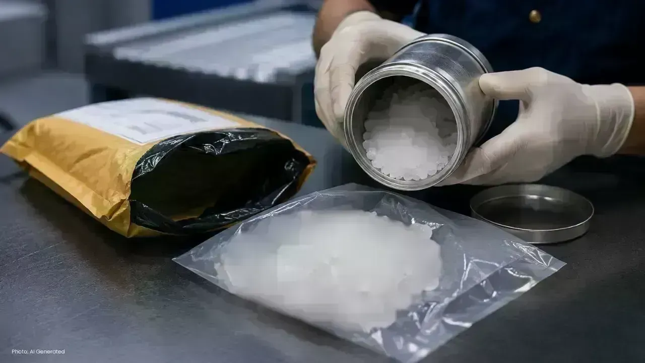 Oman Customs Seizes 1.7 kg Crystal Meth Hidden in Postal Parcel