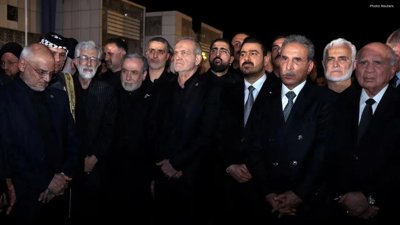 Khamenei’s Coffin Reaches Iraq’s Najaf After Iran Funeral Rites