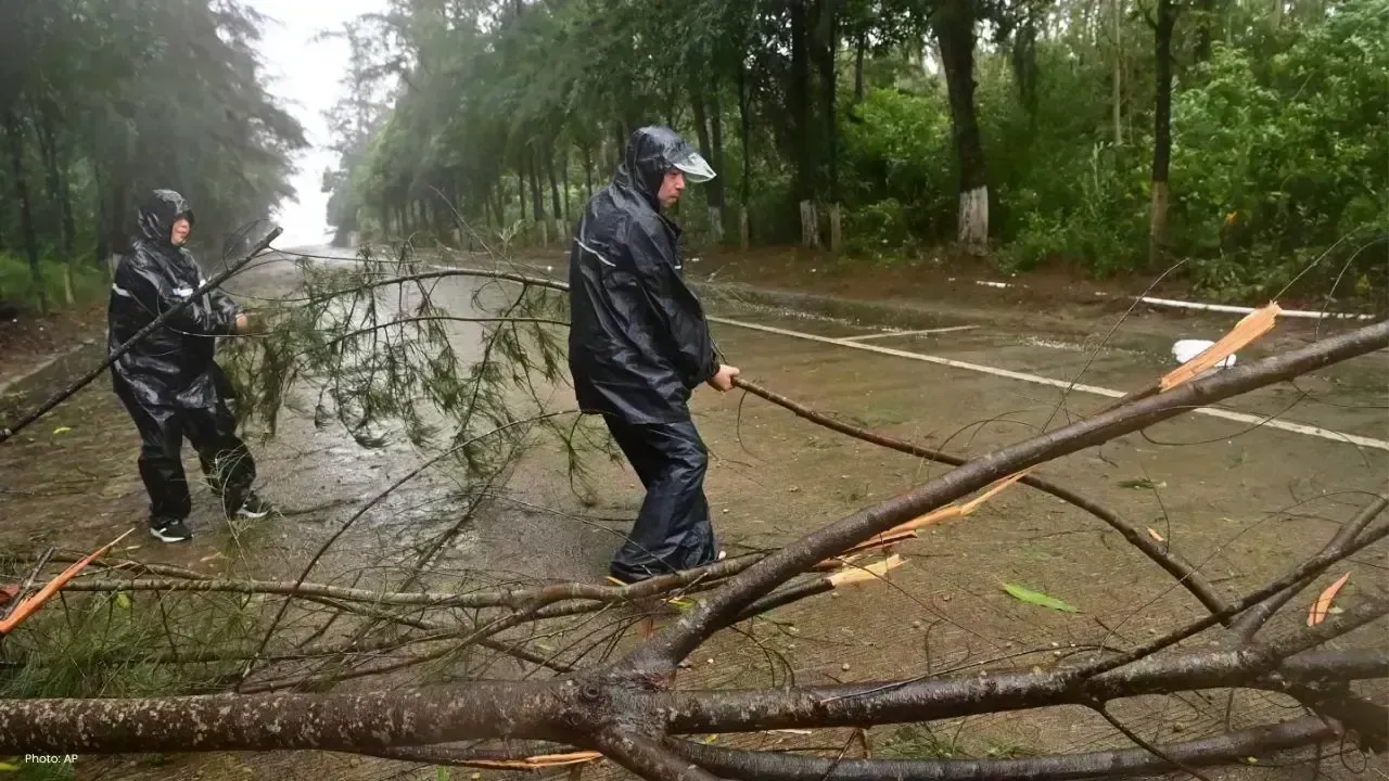 Devastating Impact of Tropical Storm Maysak in Southern China