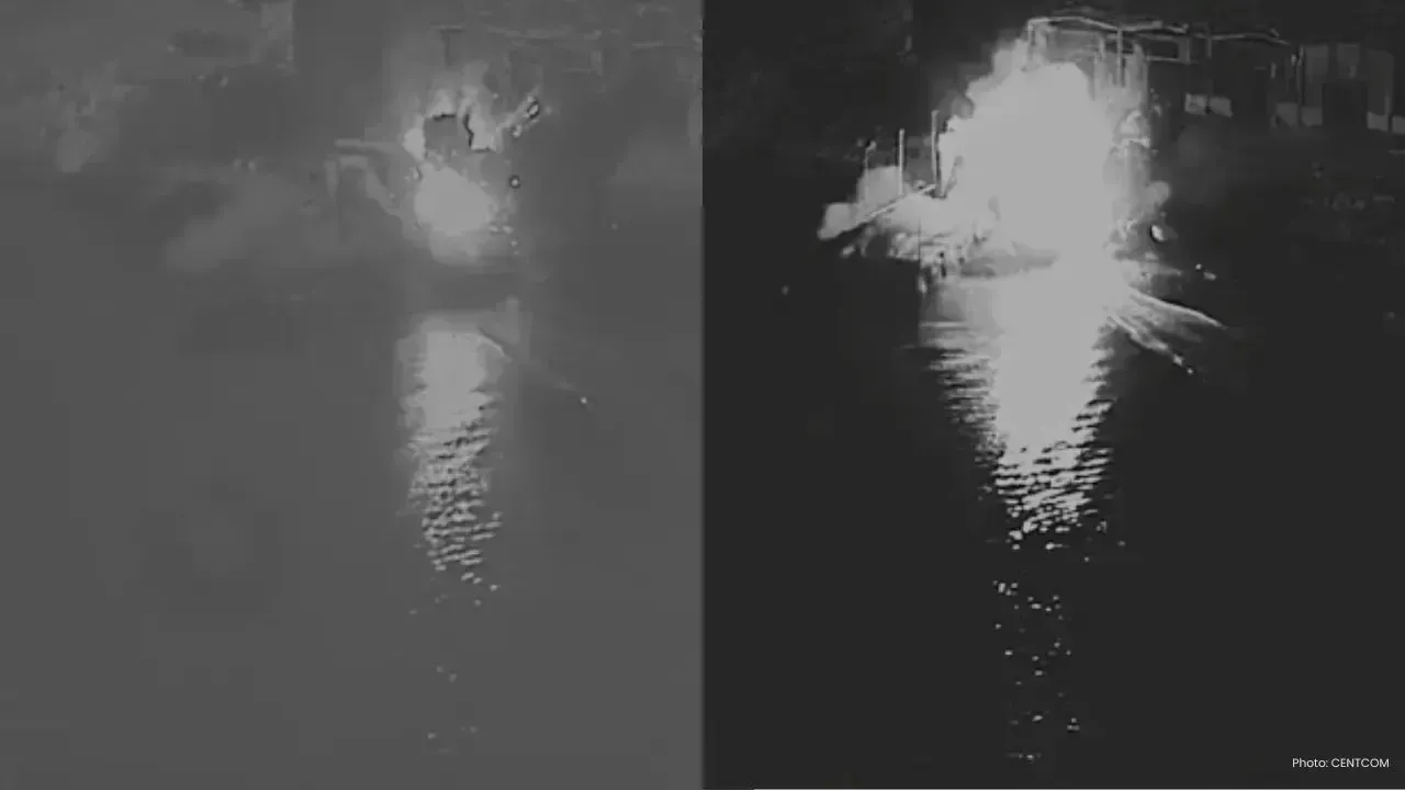 US Strikes Iran Submarine and Ship Maintenance Facility