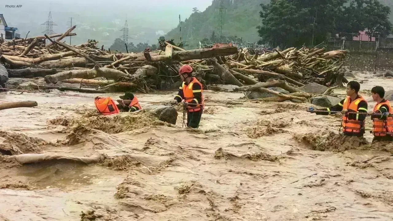 Severe Flash Flood in Northern Vietnam: 4 Dead, 4 Missing